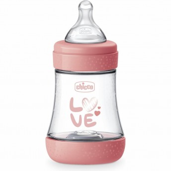 Бутылочка пластиковая CHICCO PERFECT 5 NEW GIRL 150 мл медленый поток