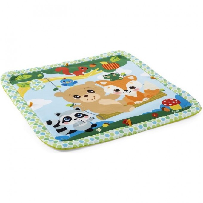 Игровой коврик CHICCO "Magic Forest" 2в1 с дугами, Разноцветный 9716000000