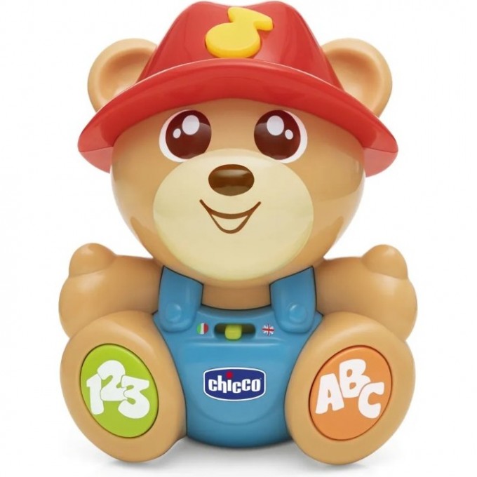 Игрушка CHICCO МИШКА TEDDY говорящий бежевый 00010744000180
