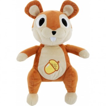Игрушка мягкая CHICCO музыкальная Белка, Коричневый