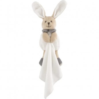 Игрушка мягкая CHICCO Зайчик Doudou, бежевый