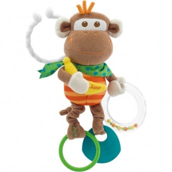Игрушка развивающая CHICCO «Обезьянка», Коричневый