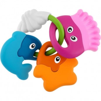 Игрушка развивающая CHICCO «Погремушки в форме рыбок», Розовый