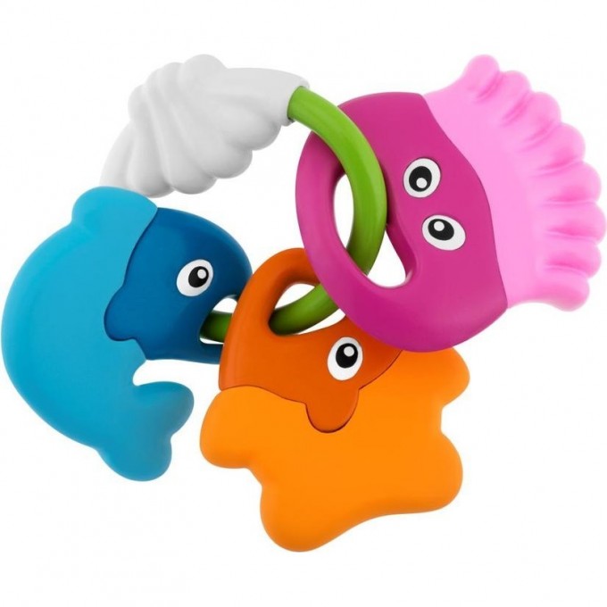 Игрушка развивающая CHICCO «Погремушки в форме рыбок», Розовый 00005956000000