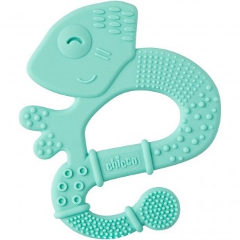 Игрушка с зубным кольцом CHICCO IGUANA 2мес+