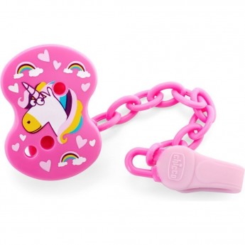 Клипса для пустышки CHICCO FANTASTIC LOVE мультиколор