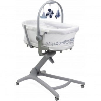 Кроватка-стульчик CHICCO BABY HUG PRO WHITE CREAM