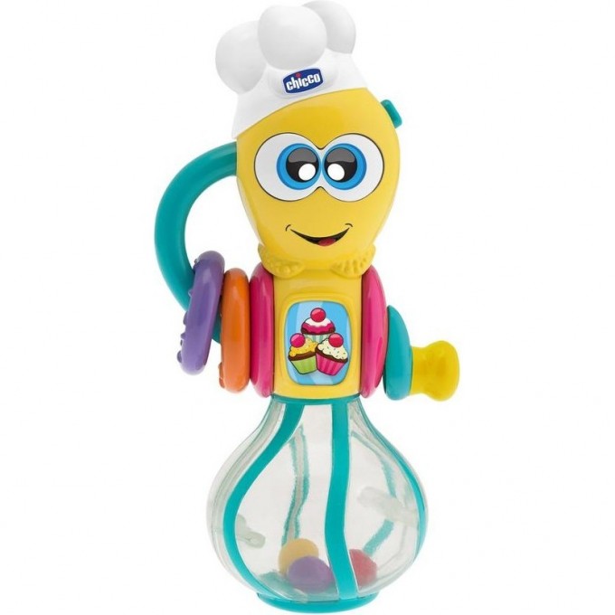 Музыкальная игрушка CHICCO «Мутовка», Желтый 00007703000000