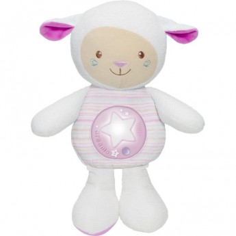 Музыкальная игрушка CHICCO "Овечка" (розовая), Розовый