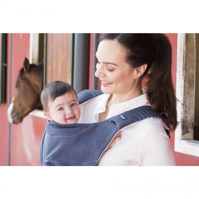 Переноска-кенгуру CHICCO MYAMAKI COMPLETE, DENIM CYCLAMEN 00079477090000