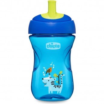 Поильник CHICCO ADVANCED CUP 12+, синий