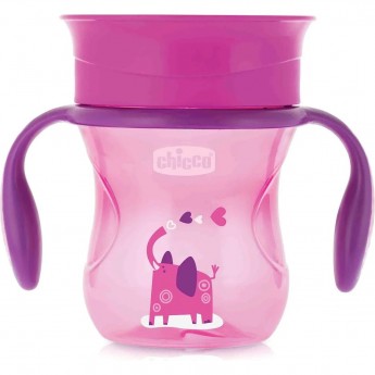 Поильник CHICCO PERFECT CUP 12м+ розовый