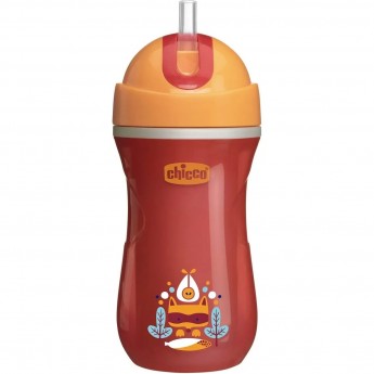 Поильник CHICCO SPORT CUP 14+, оранжевый