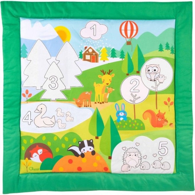 Волшебный коврик-раскраска CHICCO COLOUR MAT 2+ 00010632000000